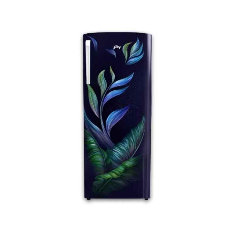 Godrej Edge Marvel 238 Litre 3 Star Fusion Blue Single Door Refrigerator, RD MARVEL 260CN THI