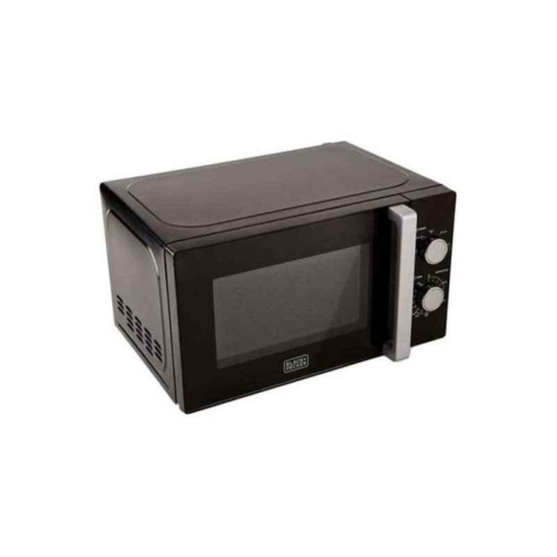Black & Decker 700W Black & Grey Solo Microwave Oven, MZ2010P