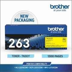 Brother TN 263Y Yellow Toner Cartridge