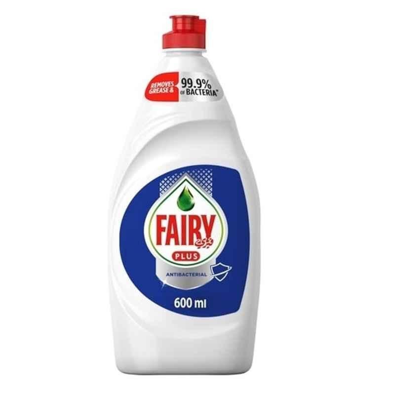 Fairy Plus 600ml Antibacterial Dishwashing Liquid Soap