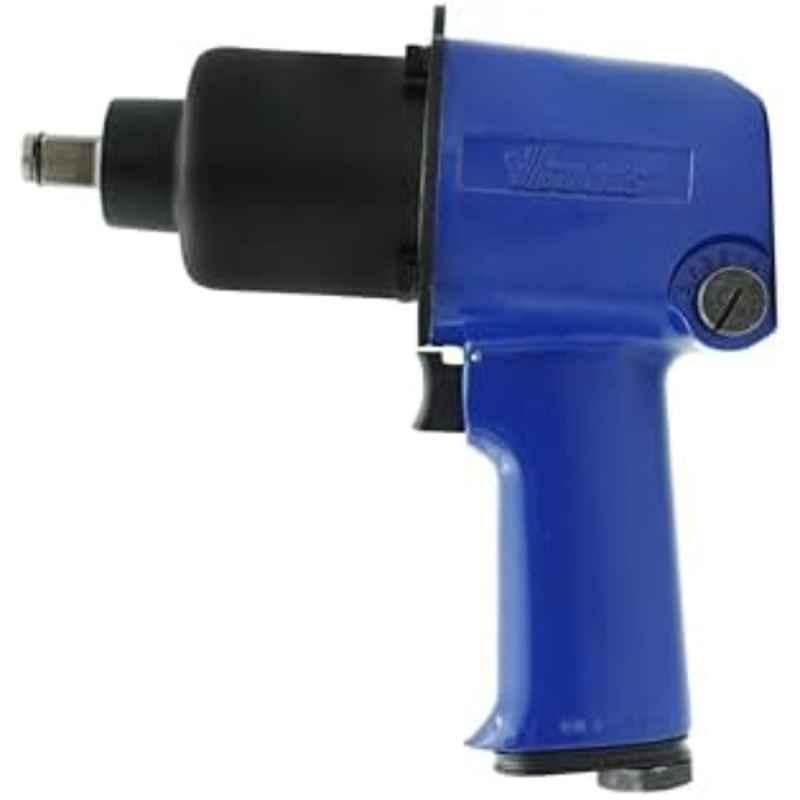 VTOOLS 1/2inch 7000rpm Blue Lightweight Twin Hammer Air Impact Wrench, VT6105