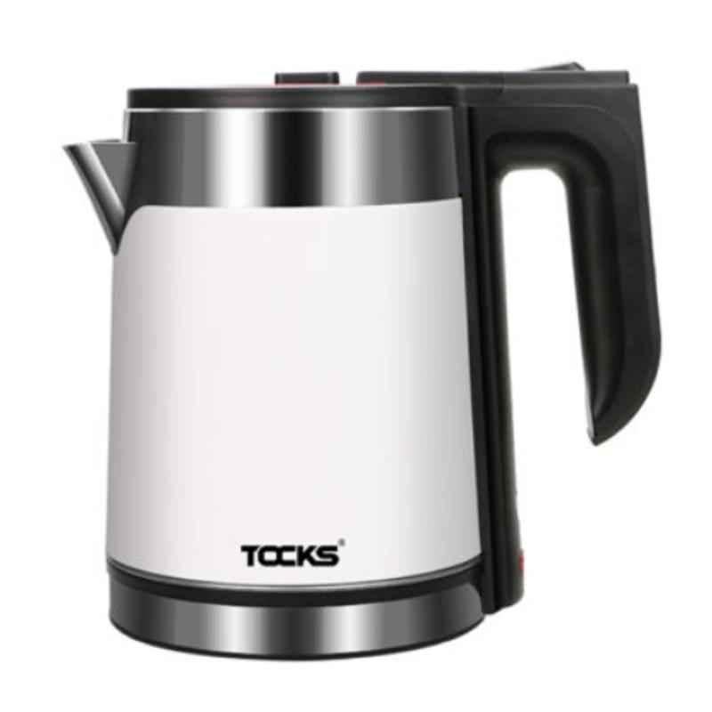 Tocks 2L 1500W Black & White Electric Kettle, TK-AA-031