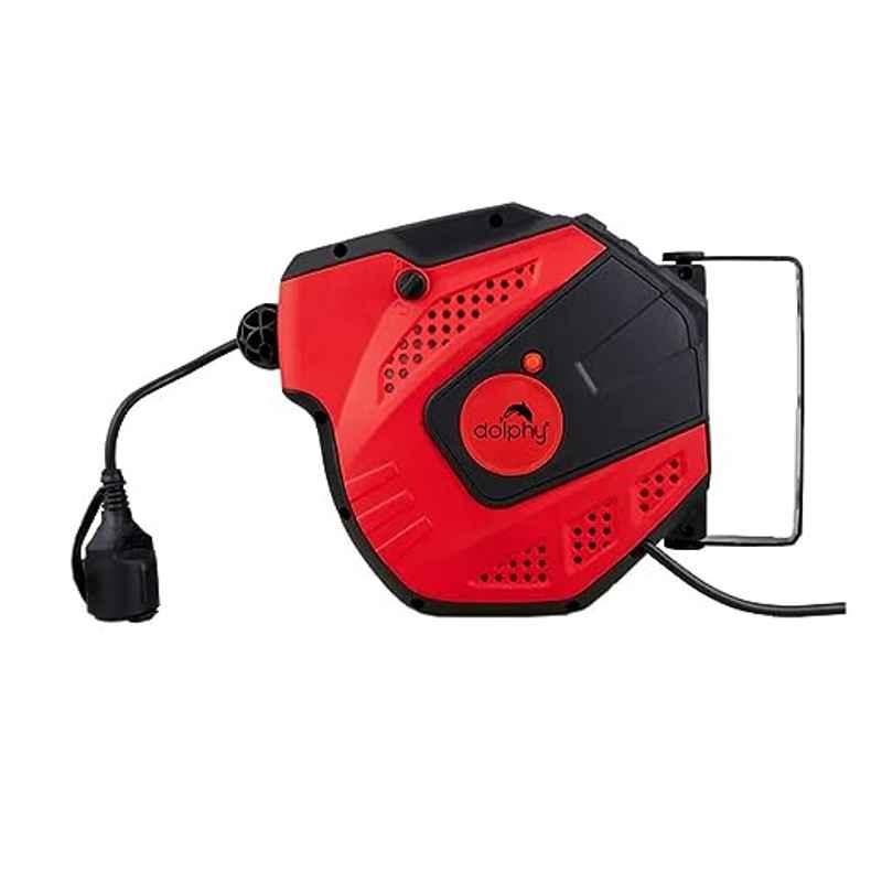 Buy Dolphy 1000-3000W 25m Extension Retractable Power Cord Reel, DHPR0023  Online At Price ₹15998