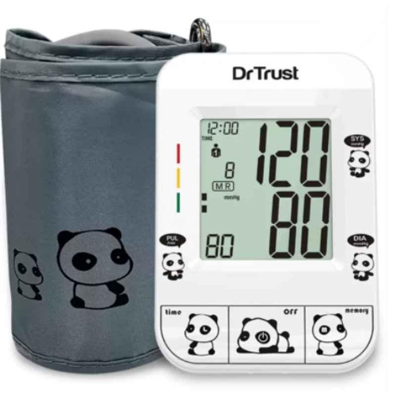 Dr Trust White Paediatric Digital Blood Pressure Monitor for Kids, 111