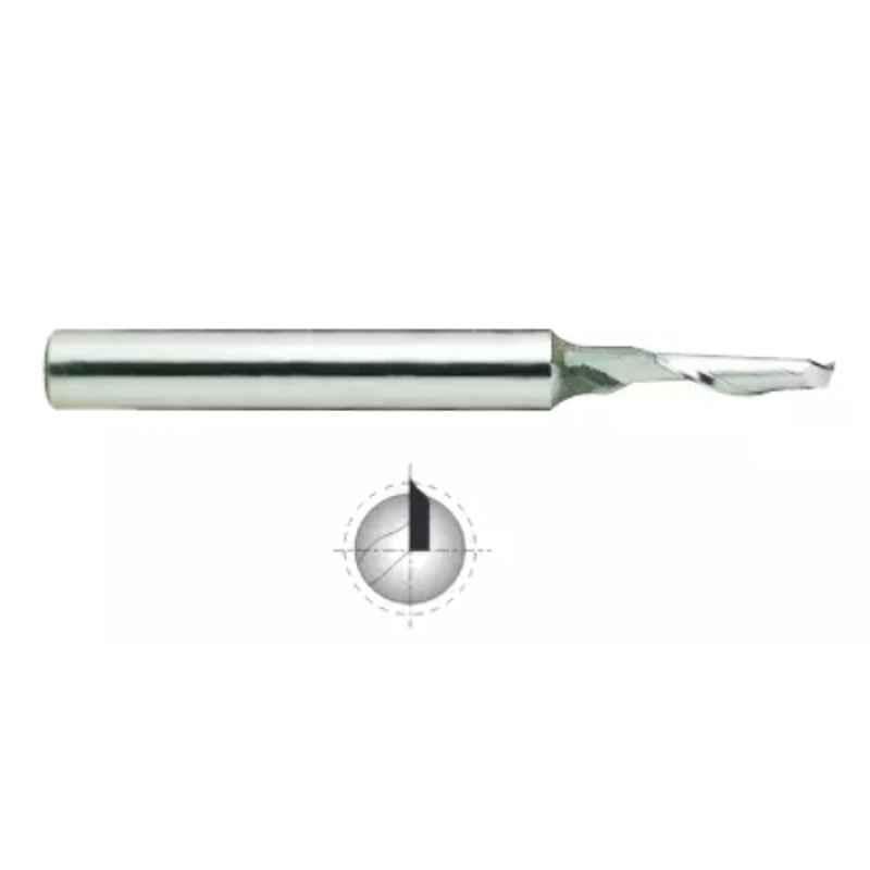 YG-1 8mm HSSCO5 1 Flutes End Mill, Overall Length: 120mm & Cutting Diameter: 8 mm