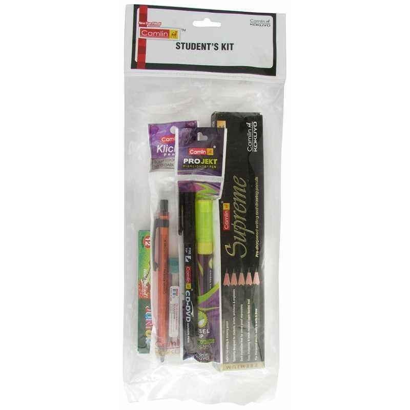 Camlin Student Writing Kit, 9900502 (Pack of 10)