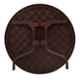 Supreme Cherry Globus Brown Foldable Round Table