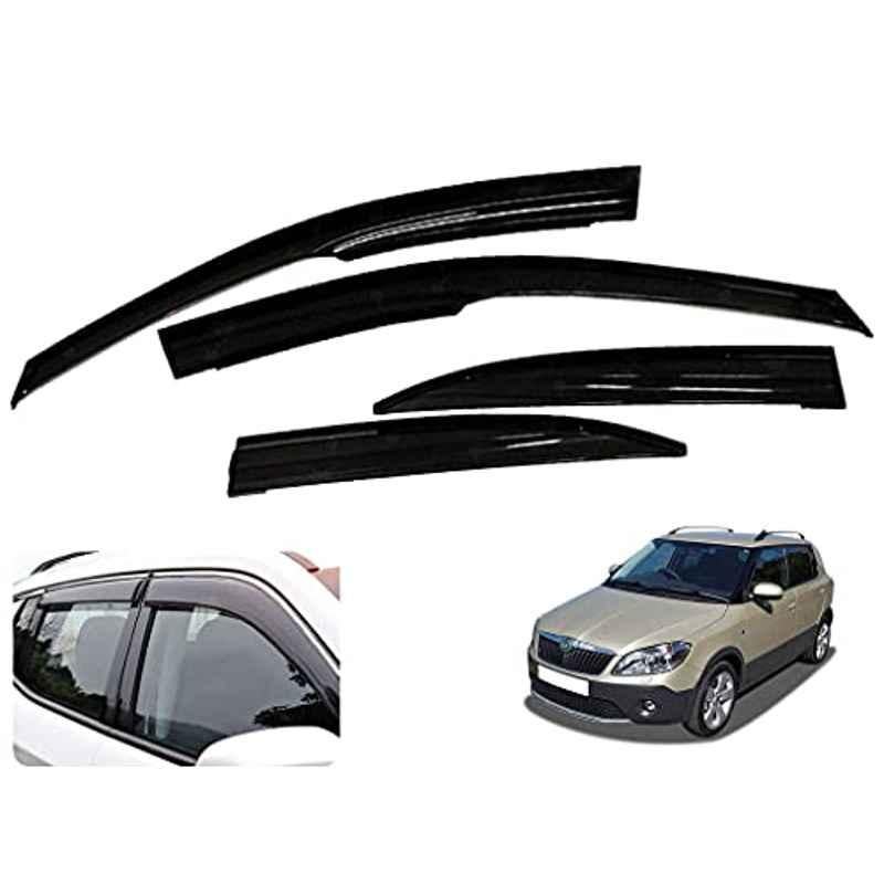 Buy Auto Pearl 4 Pcs Xtra Small ABS Wind Door Visor Side Car Rain