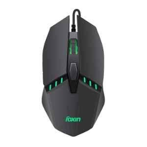 Foxin Phantom GM 103 7200DPI Black Wired Optical Gaming Mouse with 1.5m Cable, 10 Million Clicks & RGB Lighting