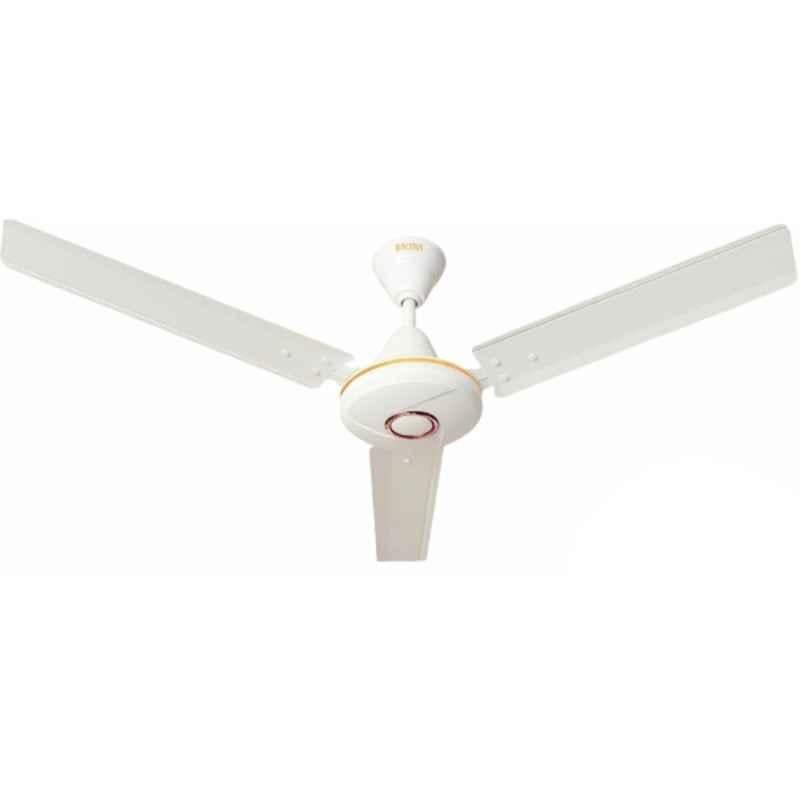Baltra Hero Dlx 52W 375rpm 1 Star White Anti Dust Ceiling Fan, Sweep: 1200 mm, BF-208