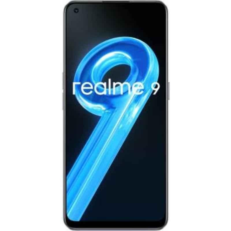 Realme 9 6.4 inch 6GB/128GB Storage AMOLED Display Stargaze White Smartphone