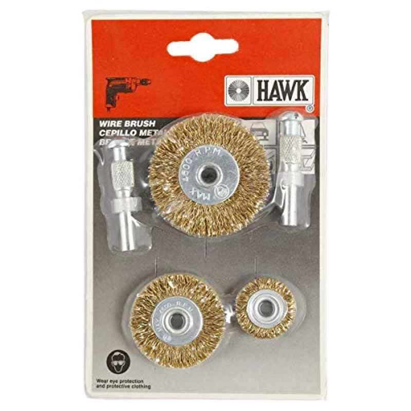 Hawk 5 Pcs Wire Brush Set, 600025-9009