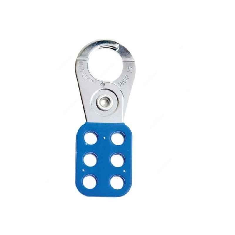 Loto-Lok 25mm Blue Steel Lockout Hasp, HSP-PMH-25B