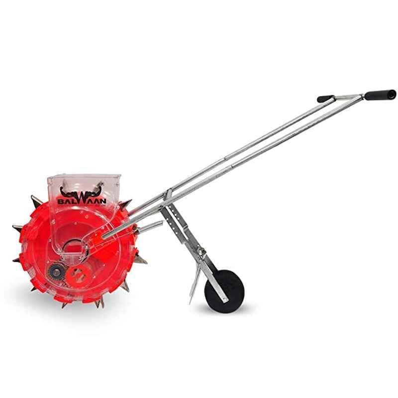 Balwaan S-12 Red 12T Agricultural Hand Operated Manual Seeder, MTAK-MA-HA-5311