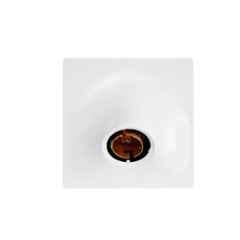 Gold Coast Aveo 6A Polycarbonate White Angle Holder, 2149-WH