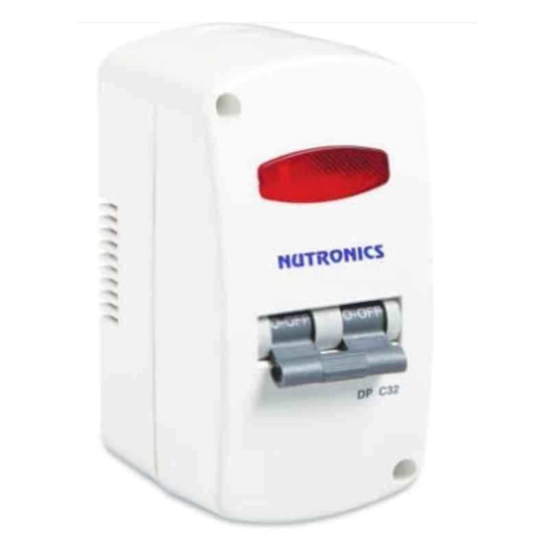 Nutronics 32A 10kA C Curve Mini Miniature Circuit Breaker with Enclosur, DP-32