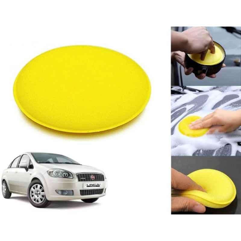 Auto Pearl Polyurethane Beige Washing & Waxing Polish Foam Sponge for Linea Classic