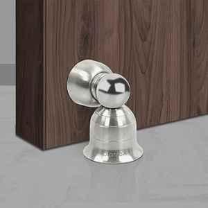 Plantex 3 inch Stainless Steel Matt Door Stopper for Home, ADF-809
