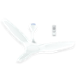 Crompton Silent Pro Enso 42W All White Ceiling Fan with Remote, Sweep: 1225 mm