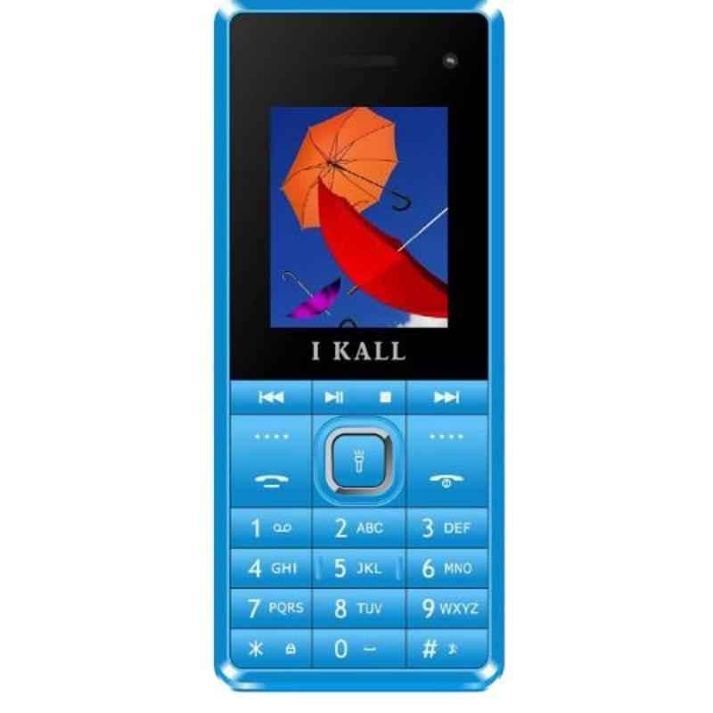 I Kall K2180 1.8 inch Blue Dual Sim With Selfie Camera Feature Phone (Pack of 5)