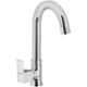 Prestige Orion Brass Chrome Finish Swan Neck Wash Basin Tap