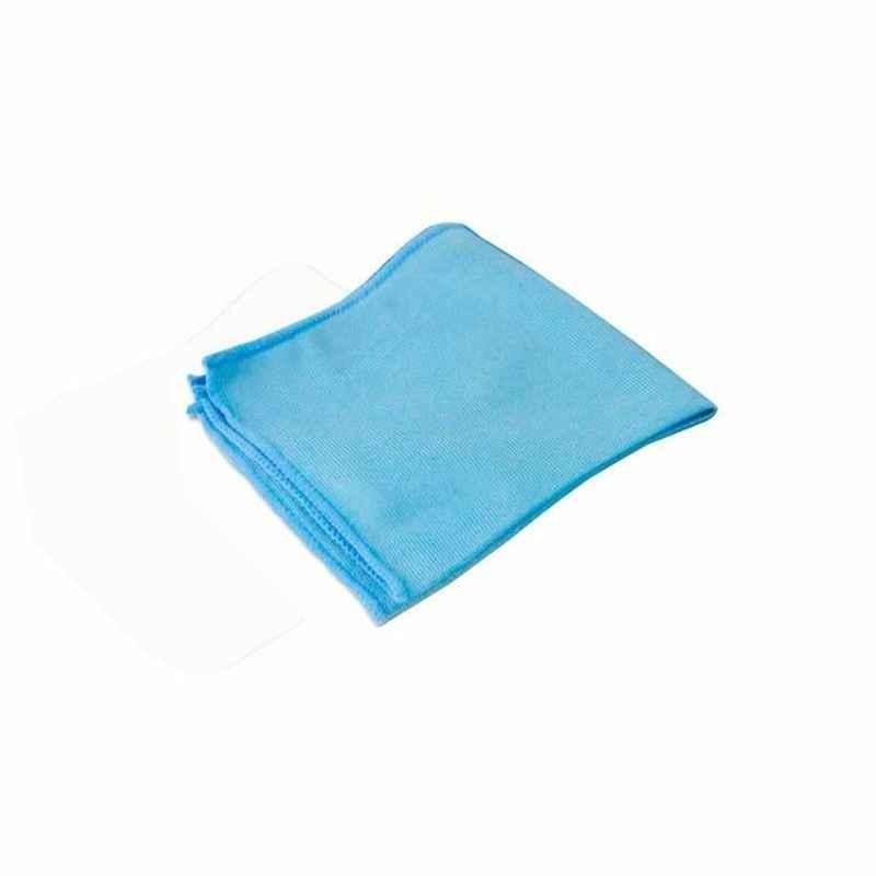 Intercare Microfiber Cleaning Cloth, 40x40cm, Blue, 4 Pcs/Pack