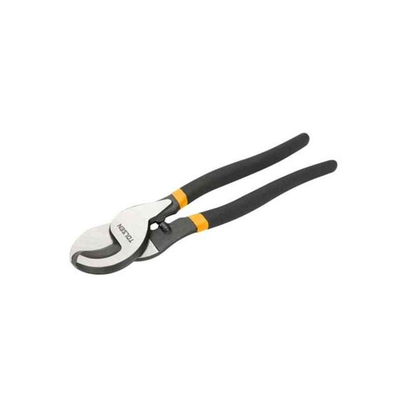 Tolsen 250mm Stainless Steel Black, Silver, Yellow Cable Cutter, 38022