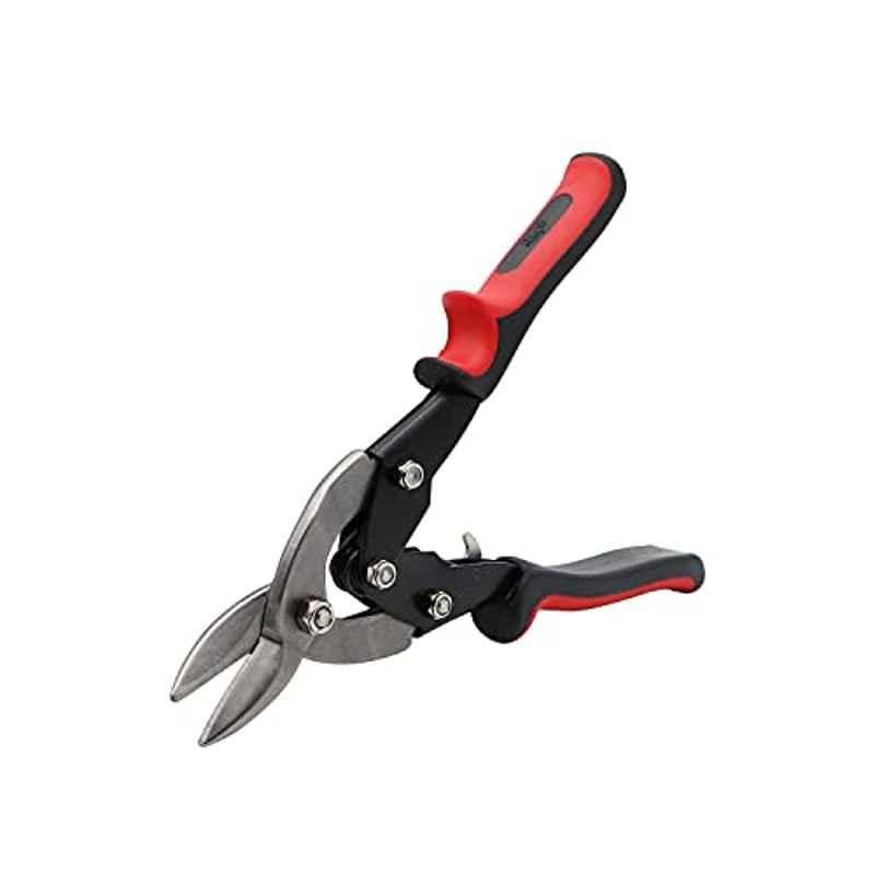 Max Germany 18 Gauge Alloy Steel Red & Black Right Aviation Tin Snip, 355G