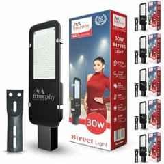 Murphy Galaxy 30W 6500K Aluminium Cool White Outdoor LED Street Light (Pack of 6)