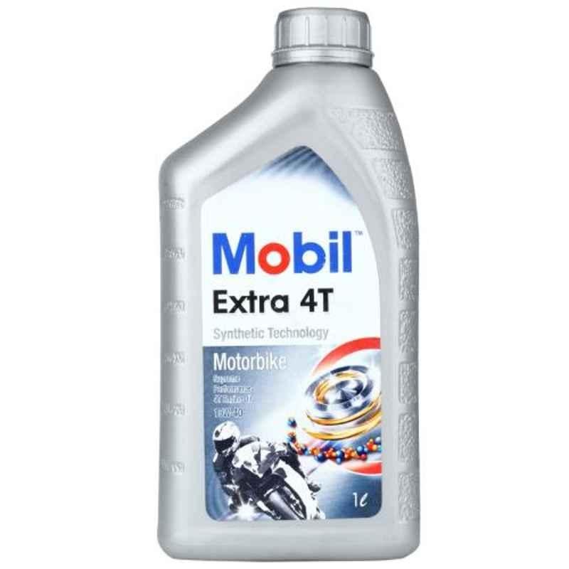 MOBIL 1000ml Extra 4T 10W-40 Additive Bike Engine Oil