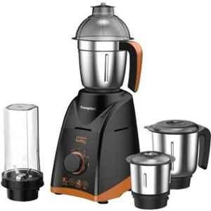 Crompton Life Active Series 750W Orange & Black Mixer Grinder with 4 Jars, BoltMix Pro