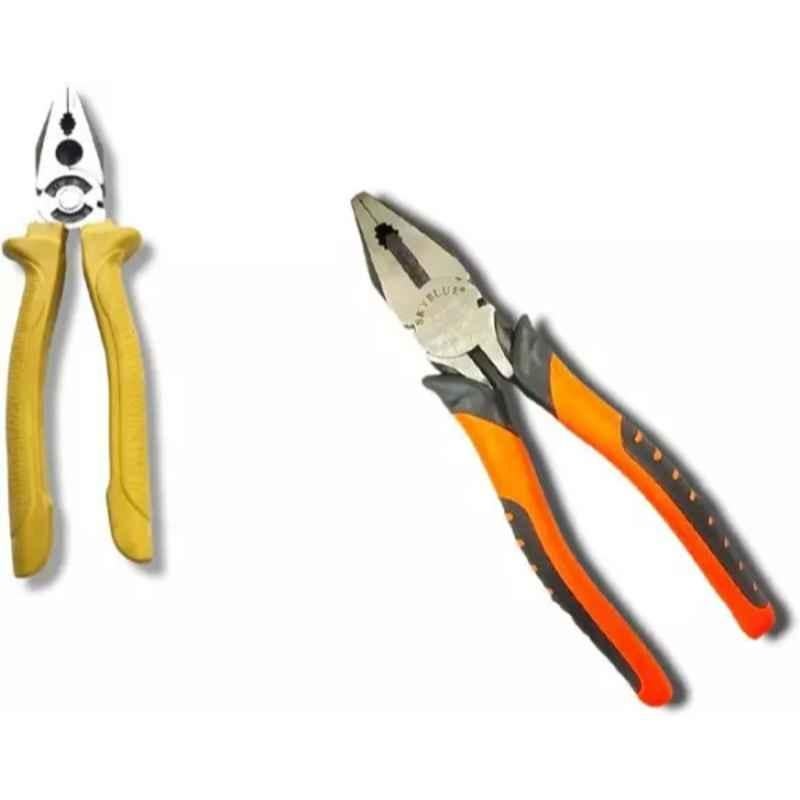 Sky Blue 2 Pcs 7.8 inch Lineman Plier Combo, SBE_PLIER_0167