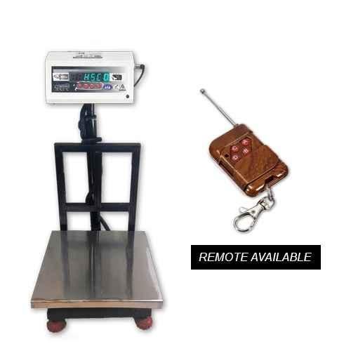 Accurate Mild Steel,SS Platform Electronic Weighing Scale, Size: 400x400mm,  Capacity: 50/100 Kg