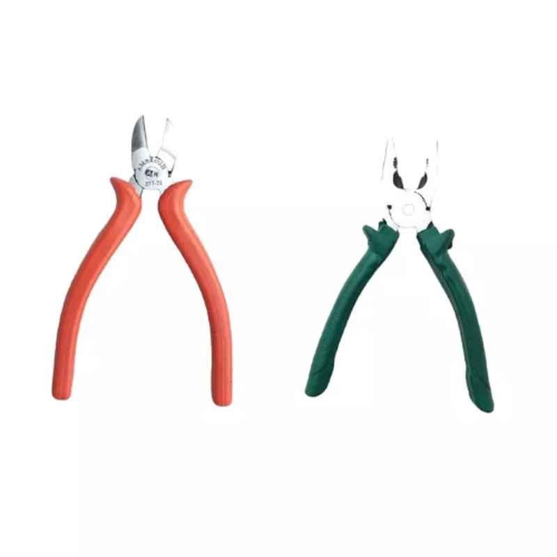 Sky Blue 2 Pcs 7.8 inch Lineman Plier Combo, SBE_PLIER_0274