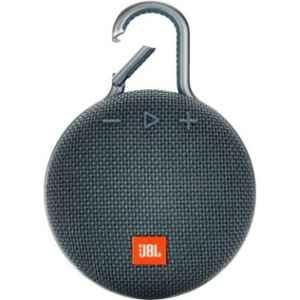 JBL Clip 3 3.3W Blue Ultra-Portable Wireless Speaker with Mic, JBLCLIP3BLU