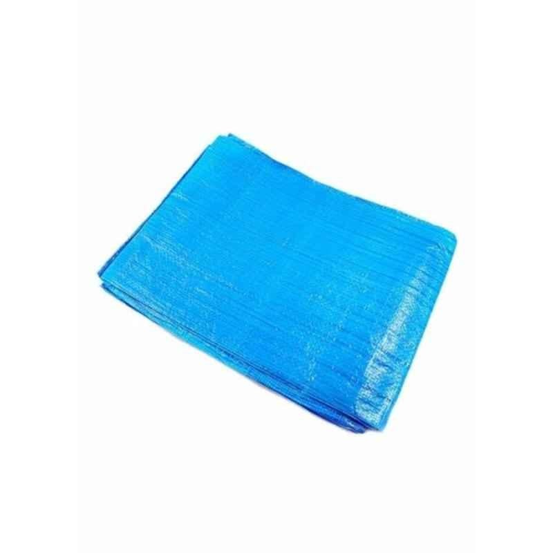 Hifazat 9.1x9.1m Blue Polyethylene Waterproof Tarpaulin Sheet, SHGT-TARP-BL303055