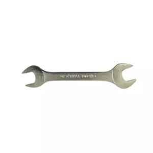 B K Jagan & Co 21x23mm Carbon Steel Rubber Open End Double Ended Ring Spanner
