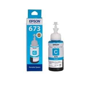 Epson 673 70ml Cyan Dye-Based Ink Bottle for L800/L805/L810/L850/L1800