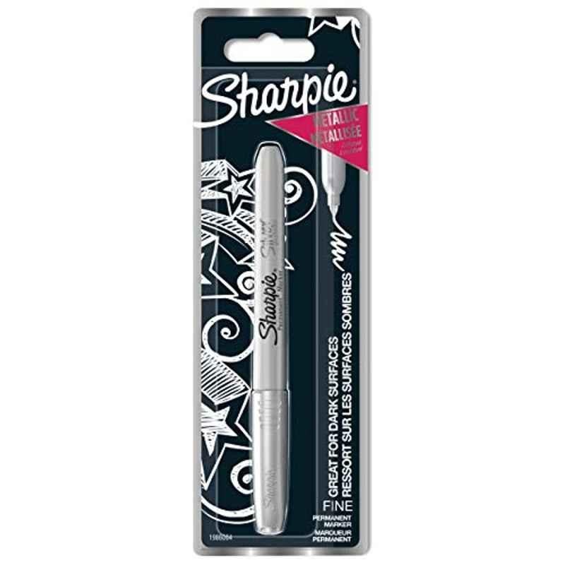 Sharpie Silver Fine Tip Permanent Marker, 1986004