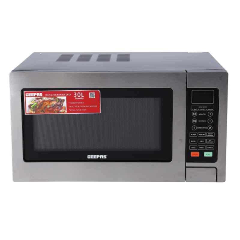 Geepas 1400W 30L Digital Microwave Oven, GMO1897