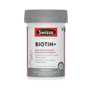 Swisse Biotin Plus 60 Pcs Beauty Nutritional Supplements, 95-F01-20001
