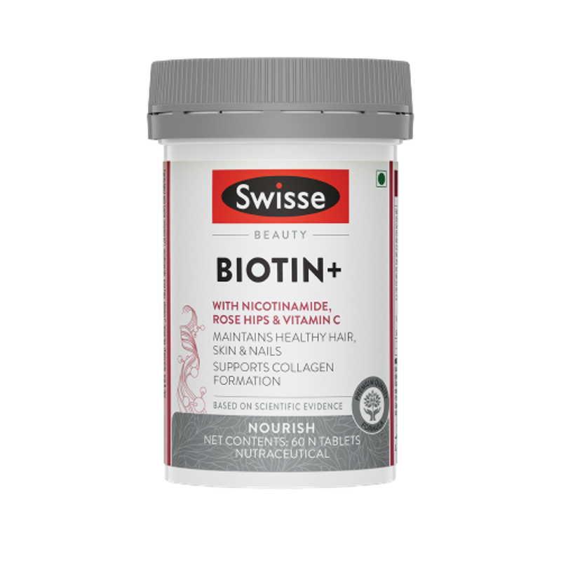Swisse Biotin Plus 60 Pcs Beauty Nutritional Supplements, 95-F01-20001