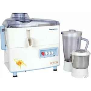 Crompton 450W ABS White & Blue Juicer Mixer Grinder with 2 Jars, Prima CG-RJ Plus