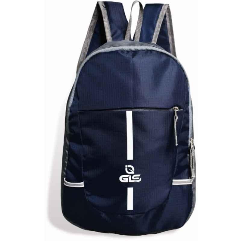 GLS Blaster 15 Litre Polyester Blue Backpack with Padded Adjustable Shoulder Straps