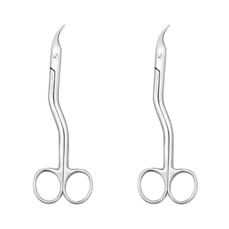 Forgesy Stainless Steel Stitch Cutting Scissors, FORGESY193 (Pack of 2)
