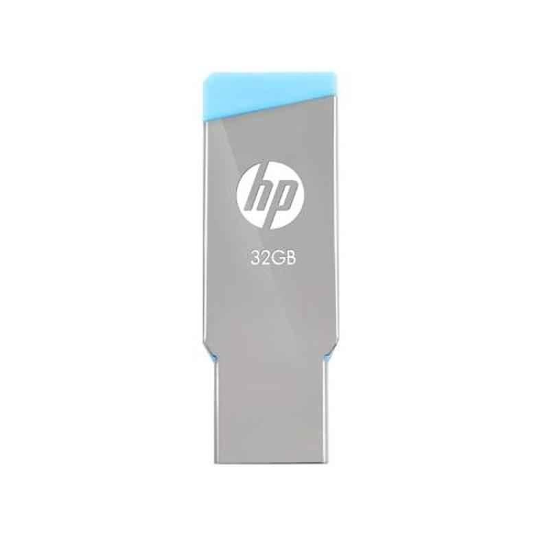 HP V301 32GB USB 2.0 Silver & Blue Pen Drive