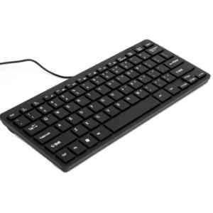 Prodot Black Wired Keyboard, KB-Feather USB