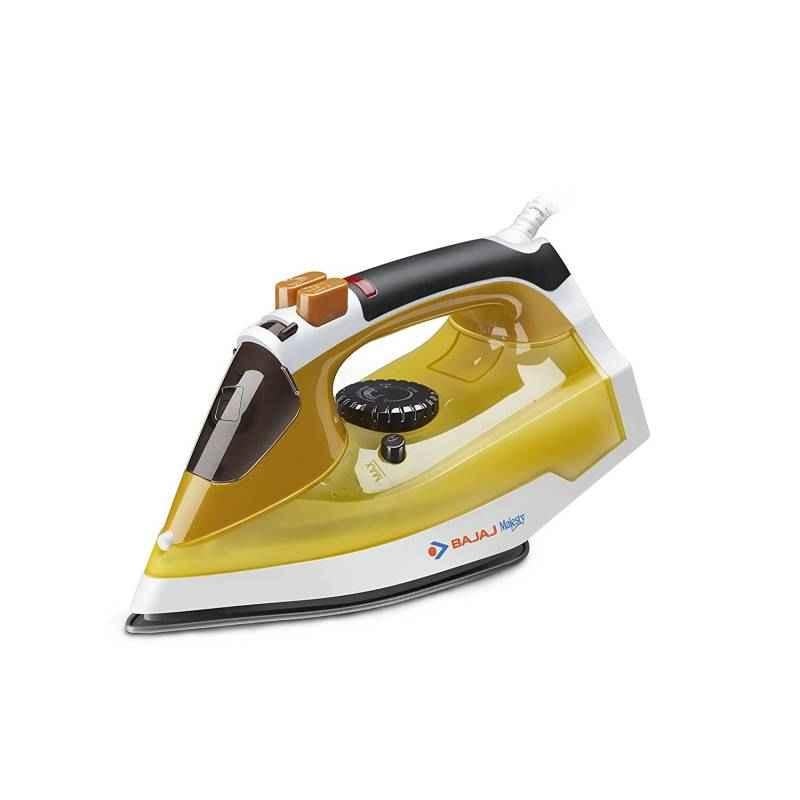 Bajaj Majesty 1250W Yellow Steam Iron, MX25