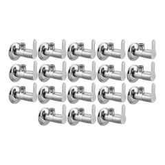Fastgear Marc Stainless Steel Silver Chrome Finish Angle Valve, FG086 (Pack of 18)
