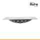Ruhe 5x5 inch Premium Stainless Steel One Square Flat Cut Floor Drainer/Jali, 16-0509-01
